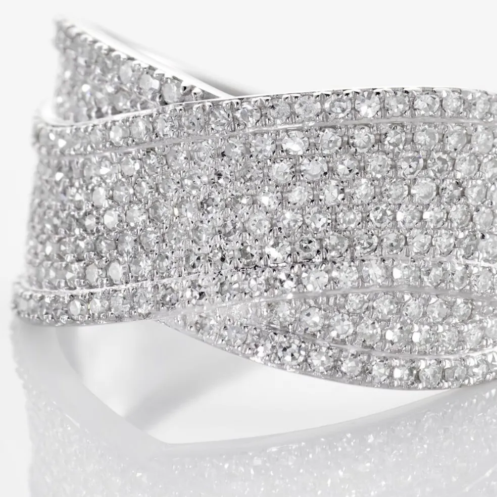 Bague Elyne Or Blanc Diamant