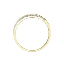Bague Enora Or Jaune Diamant