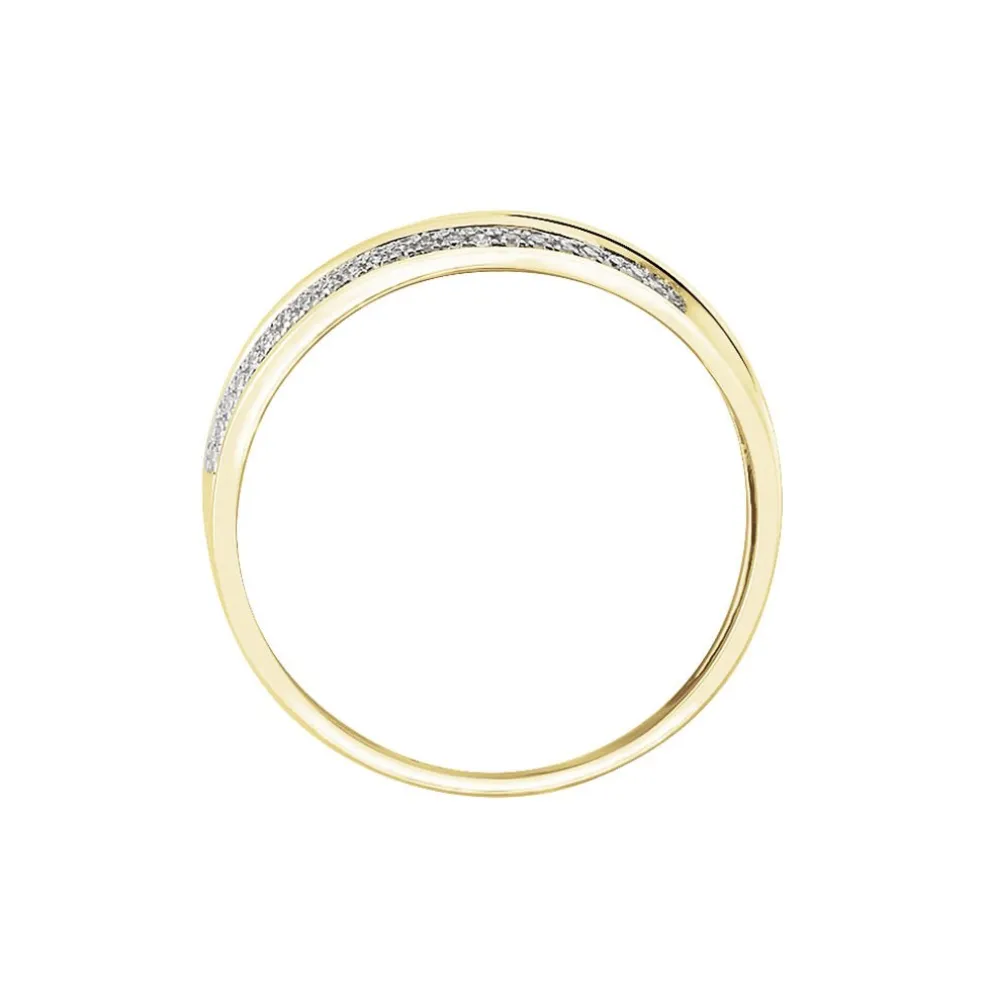 Bague Enora Or Jaune Diamant