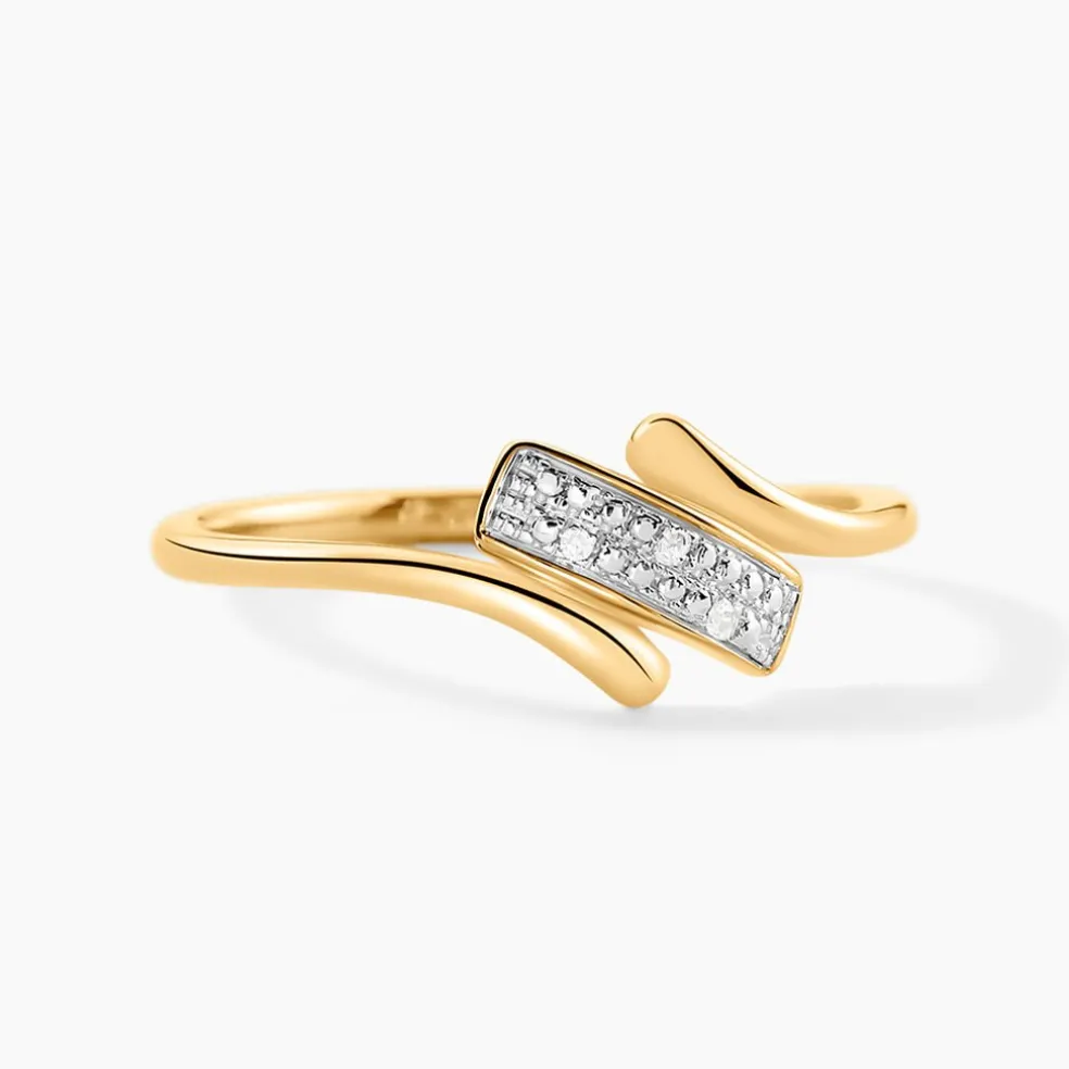 Bague Giampiero Or Jaune Diamant