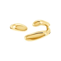 Bague Gold Aura Acier Jaune