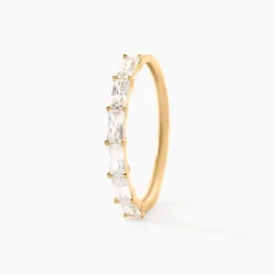 Bague Ilean Or Jaune Oxyde De Zirconium
