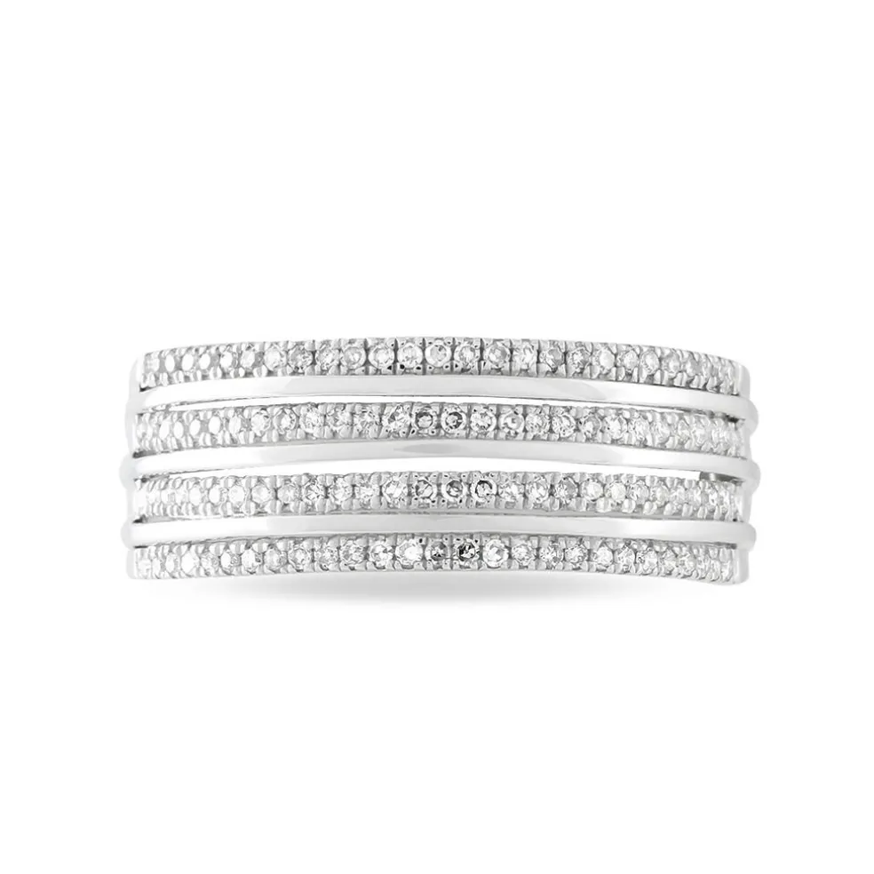 Bague Ines Or Blanc Diamant