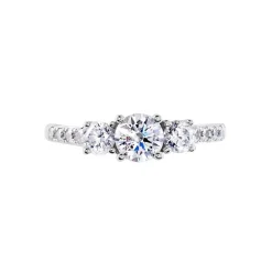 Bague Jennifere Or Blanc Oxyde