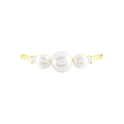 Bague Jwan Or Jaune Perle De Culture