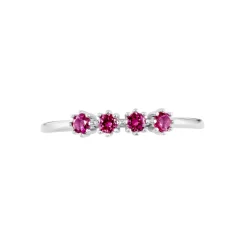 Bague Karrie Argent Blanc Oxyde De Zirconium
