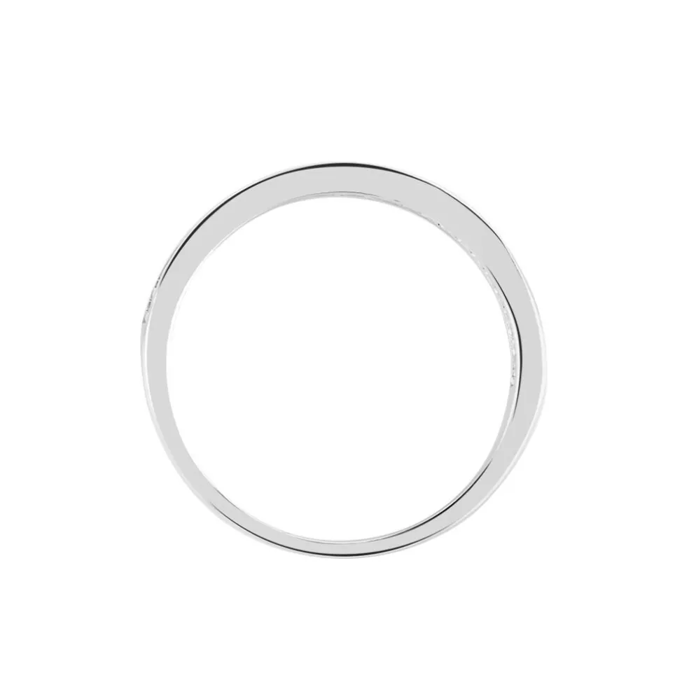 Bague Kaycee Argent Blanc Oxyde De Zirconium