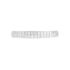 Bague Kelsy Argent Blanc Oxyde De Zirconium