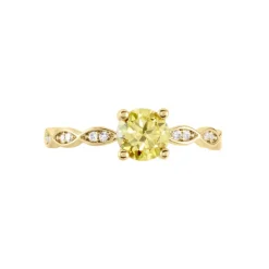 Bague Kurt Plaqué Or Jaune Oxyde De Zirconium