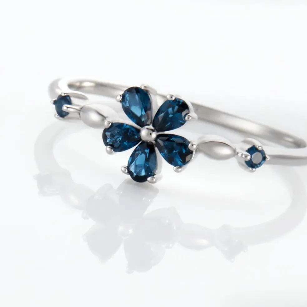 Bague Laldilon Argent Blanc Oxyde De Zirconium
