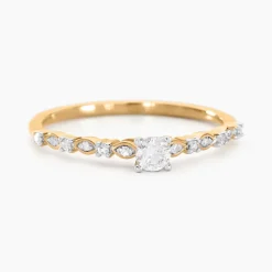 Bague Les Inseparables Or Jaune Diamant