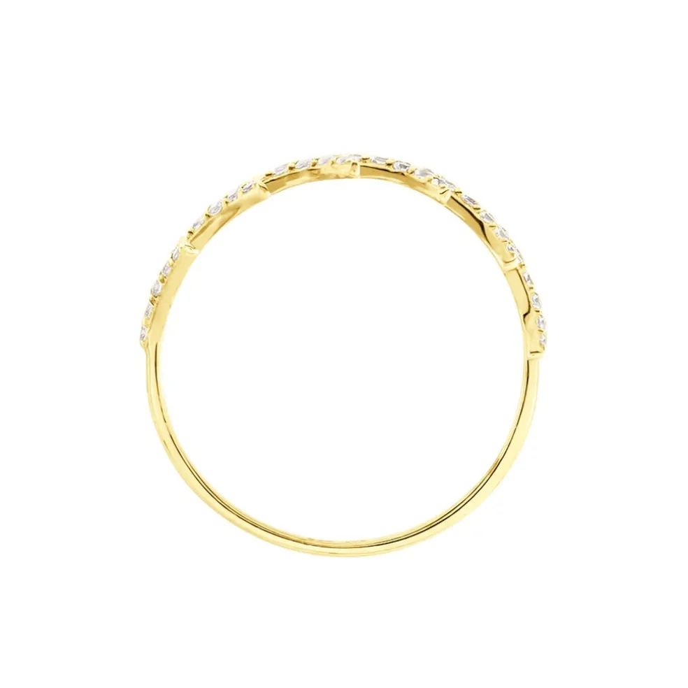 Bague Ligeia Or Jaune Oxyde De Zirconium