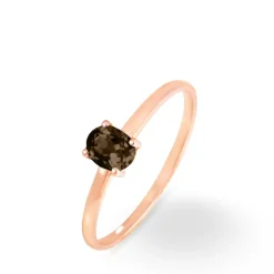 Bague Lily Or Rose Quartz
