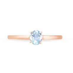 Bague Lily Or Rose Topaze