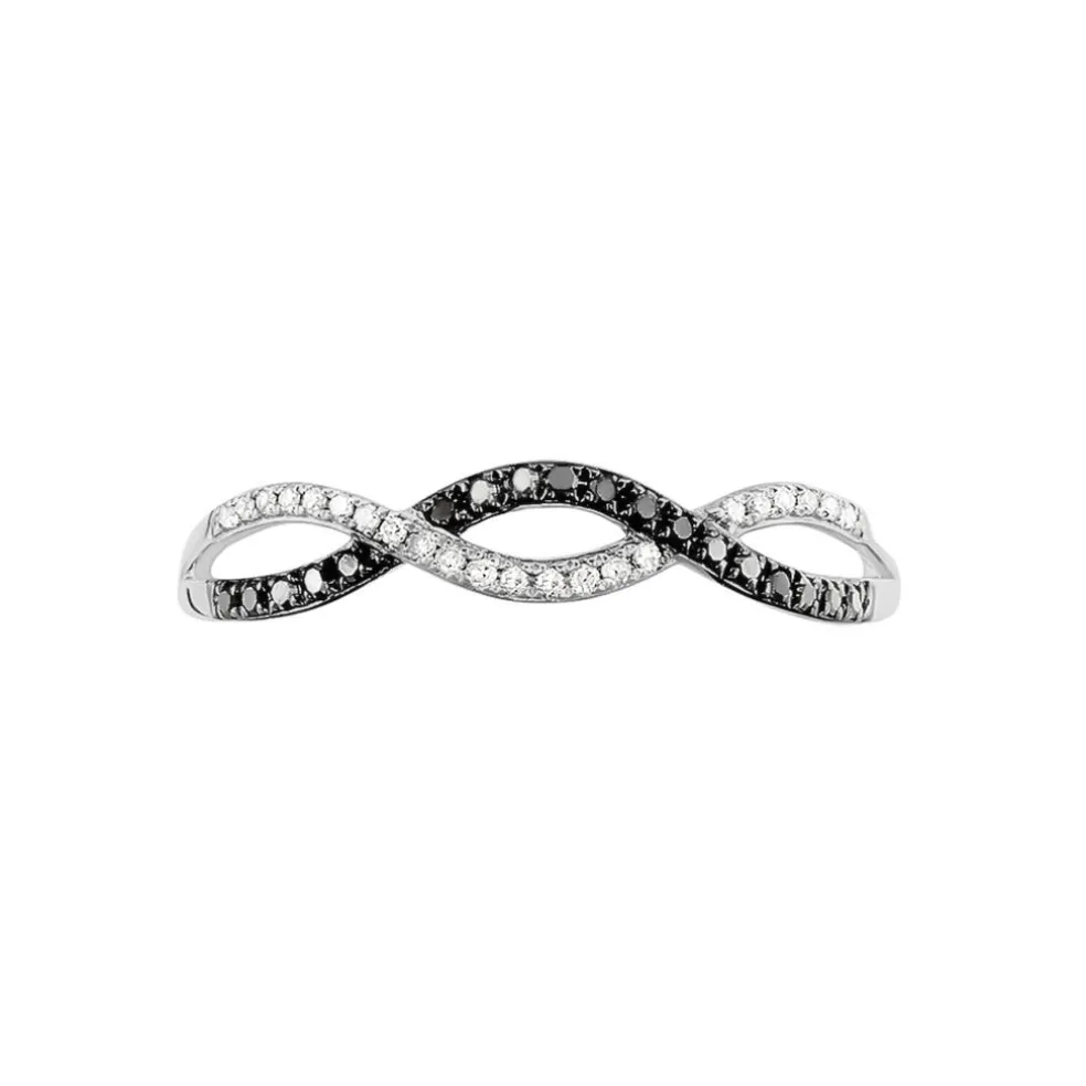 Bague Lilybeth Or Blanc Diamant