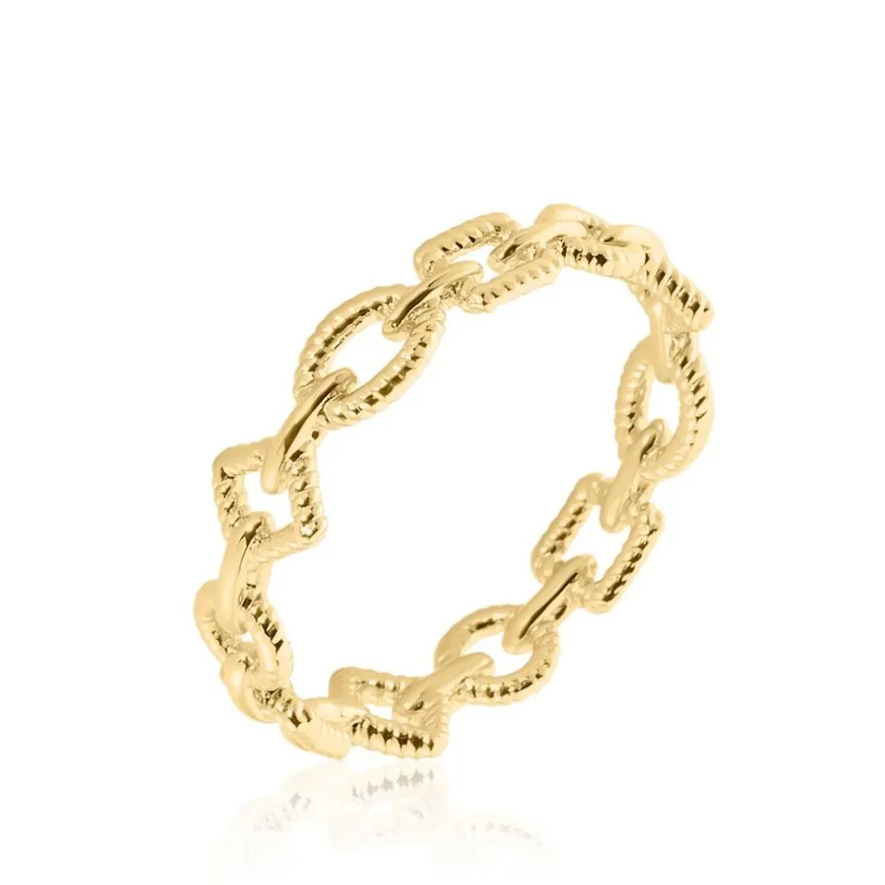 Bague Linka Plaqué Or Jaune