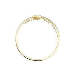 Bague Maellys Or Jaune Diamant