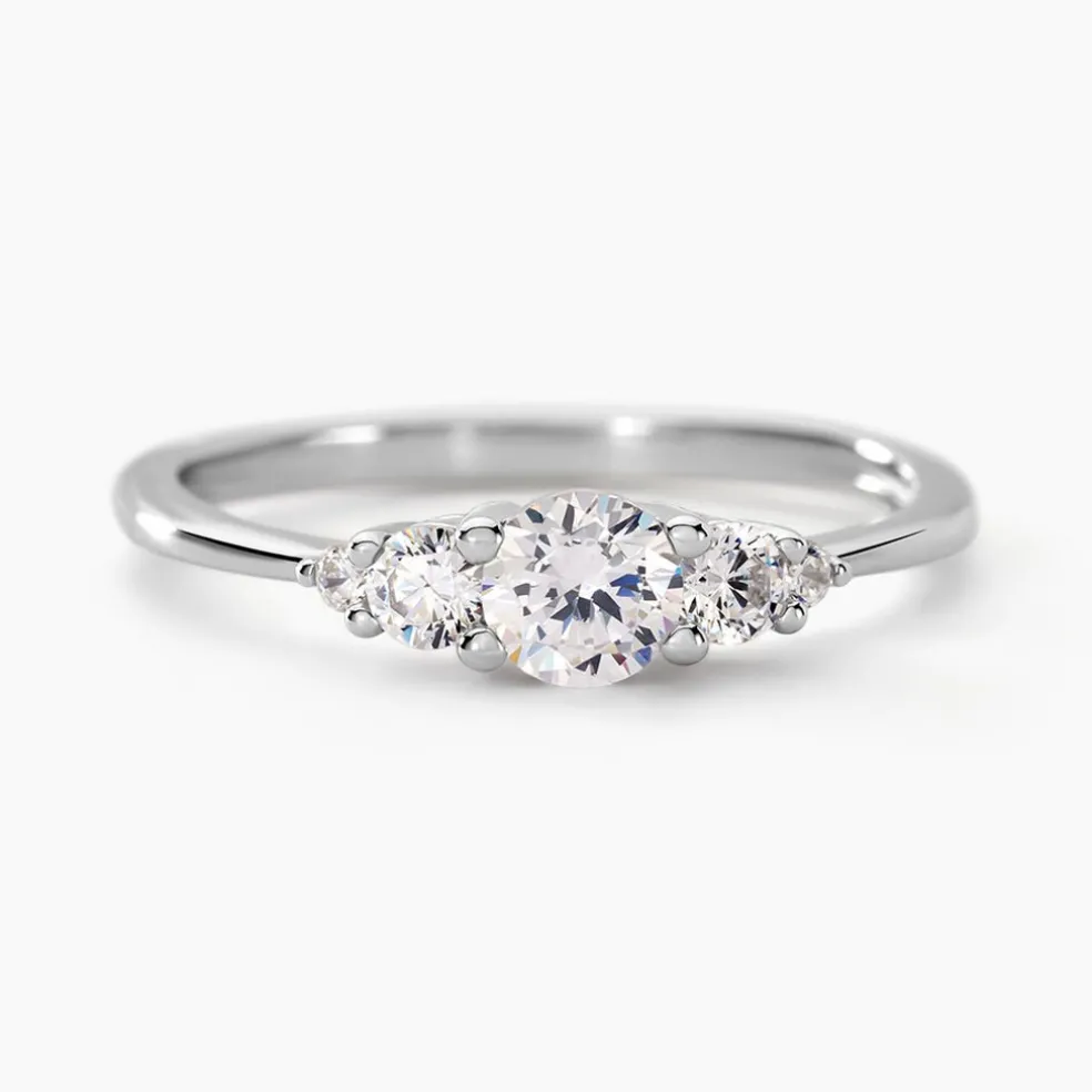 Bague Maiwen Argent Blanc Oxyde De Zirconium
