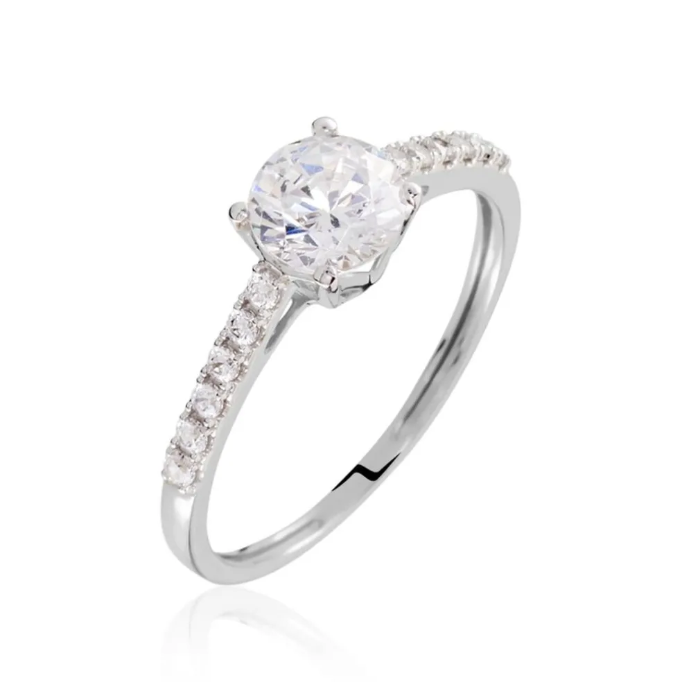 Bague Manon Or Blanc Oxyde