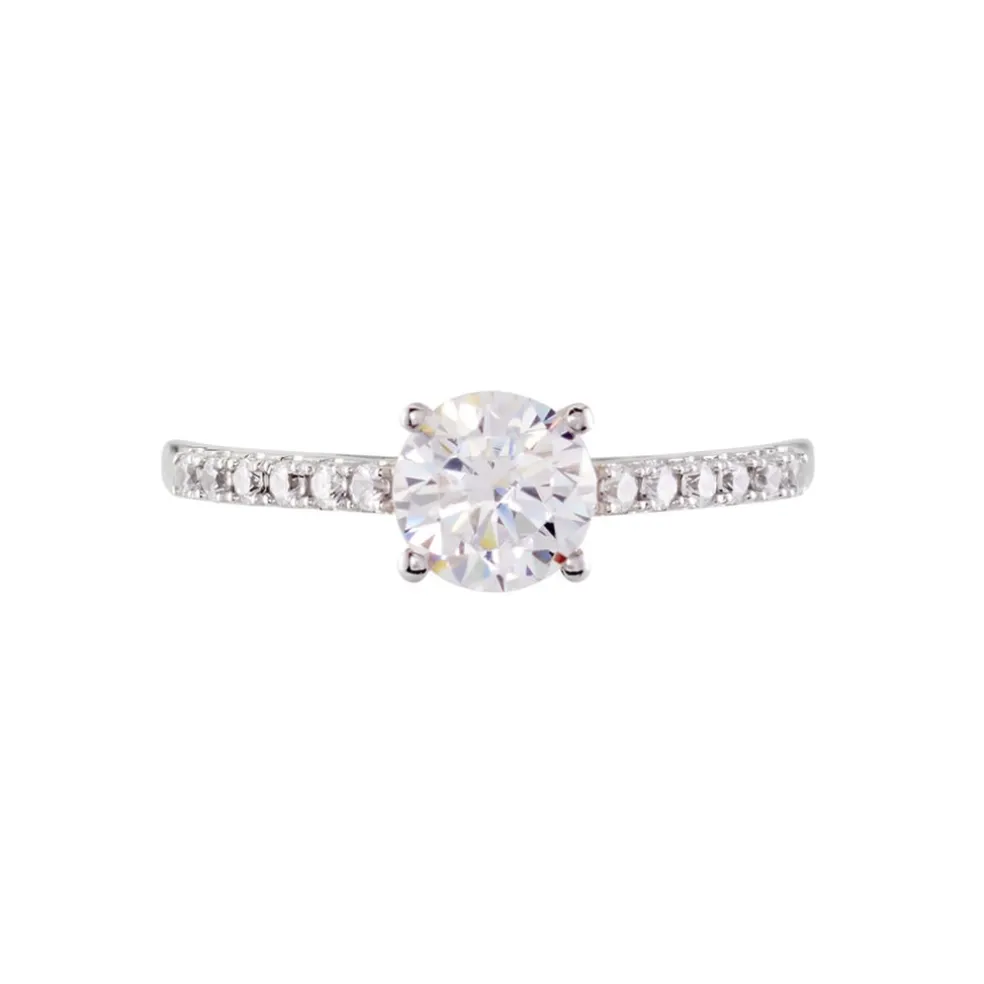 Bague Manon Or Blanc Oxyde