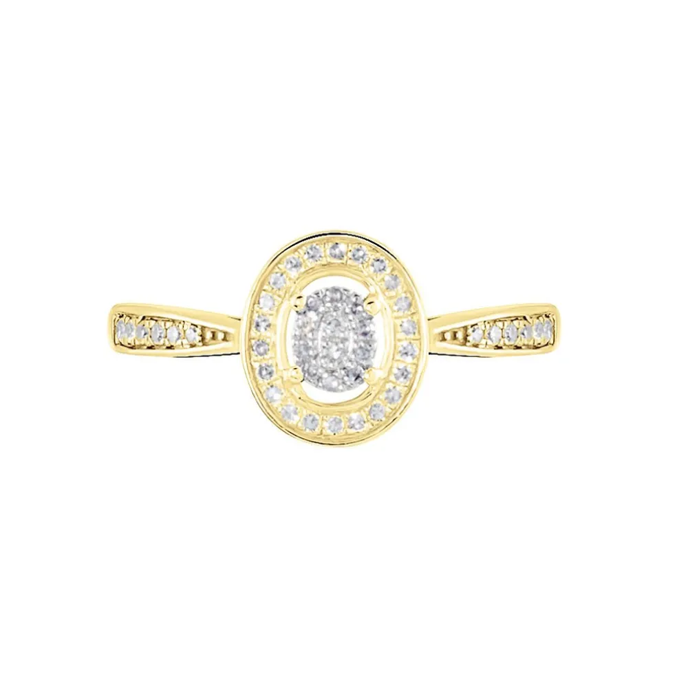 Bague Manora Or Jaune Diamant