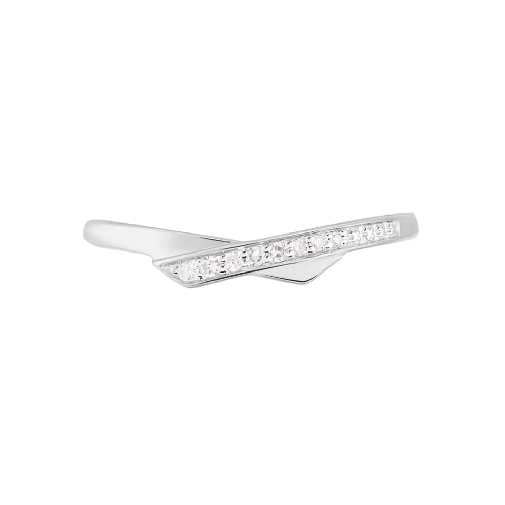 Bague Marilou Or Blanc Diamant
