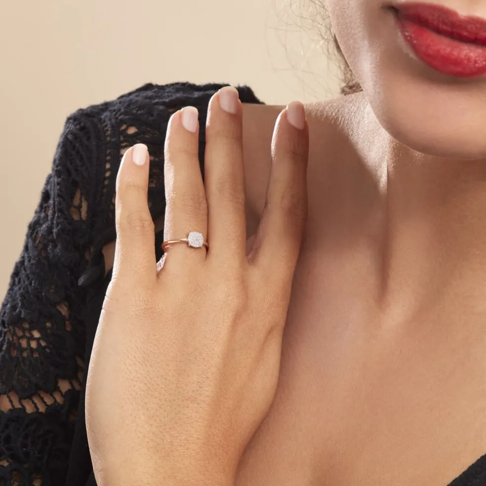 Bague Marilou Or Blanc Diamant