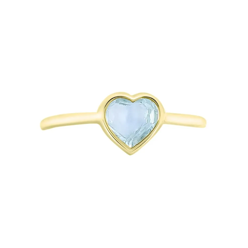 Bague Marsie Or Jaune Topaze