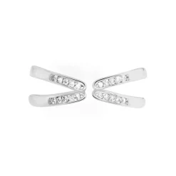 Bague Michee Argent Oxydes De Zirconium
