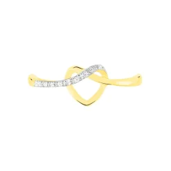 Bague Mona-lisa Or Jaune Diamant