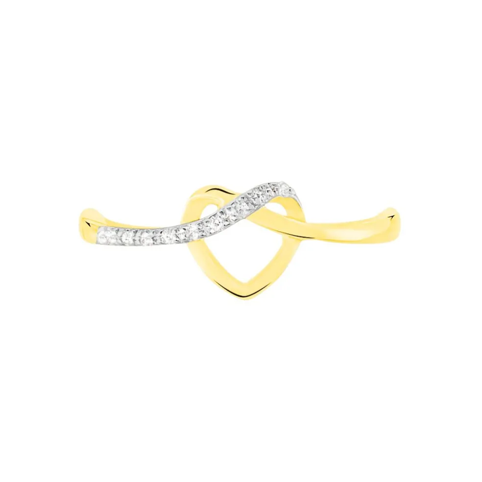 Bague Mona-lisa Or Jaune Diamant