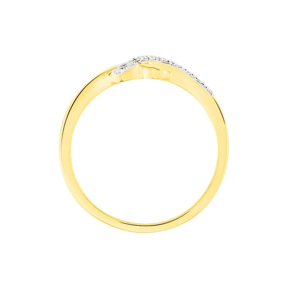 Bague Mona-lisa Or Jaune Diamant