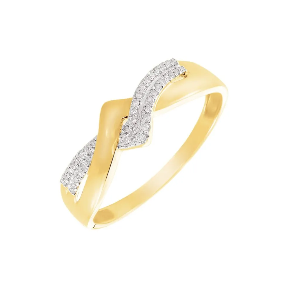 Bague Morgana Or Jaune Diamant