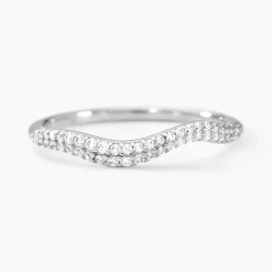 Bague Nandie Argent Blanc Oxyde De Zirconium