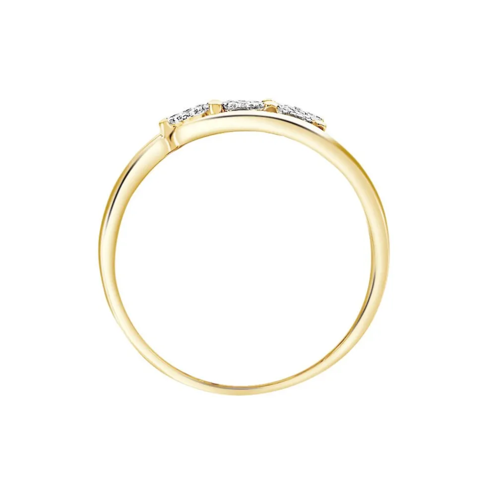 Bague Nolan Or Jaune Diamant