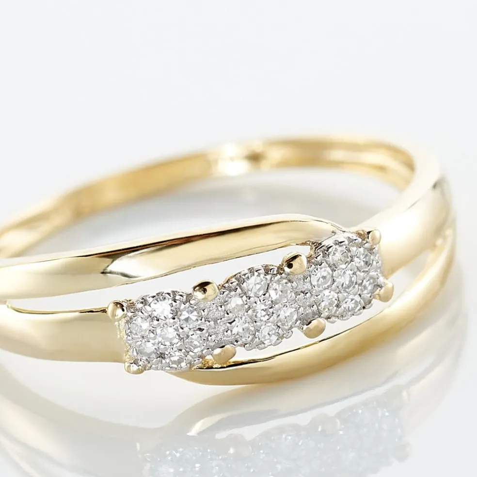 Bague Nolan Or Jaune Diamant
