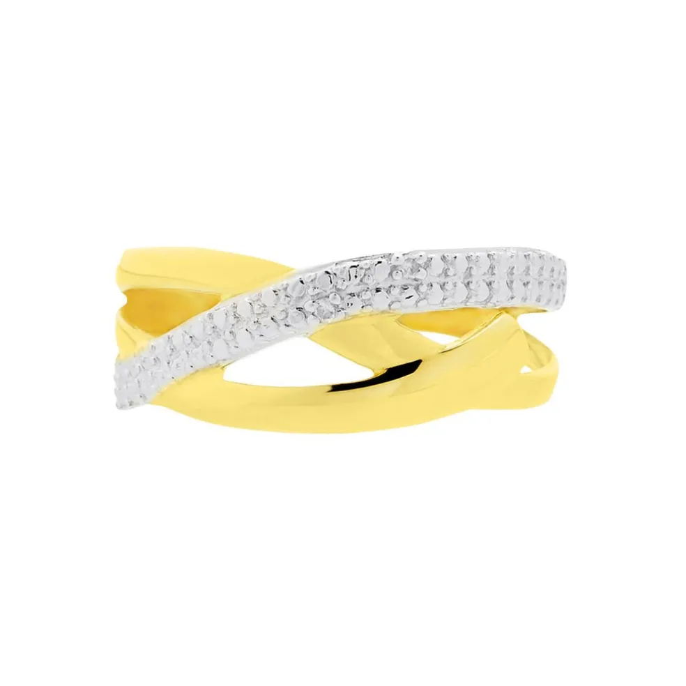 Bague Nuccia Or Bicolore Diamant