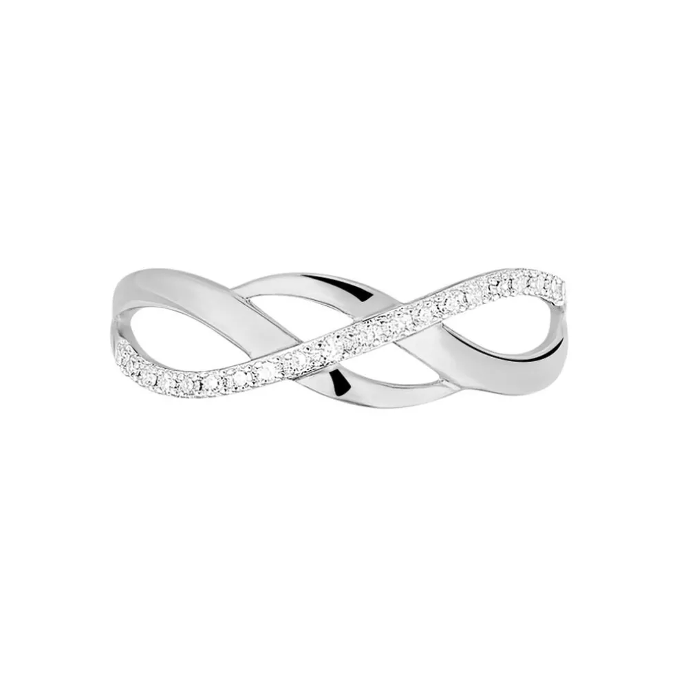 Bague Omnia Or Blanc Diamant