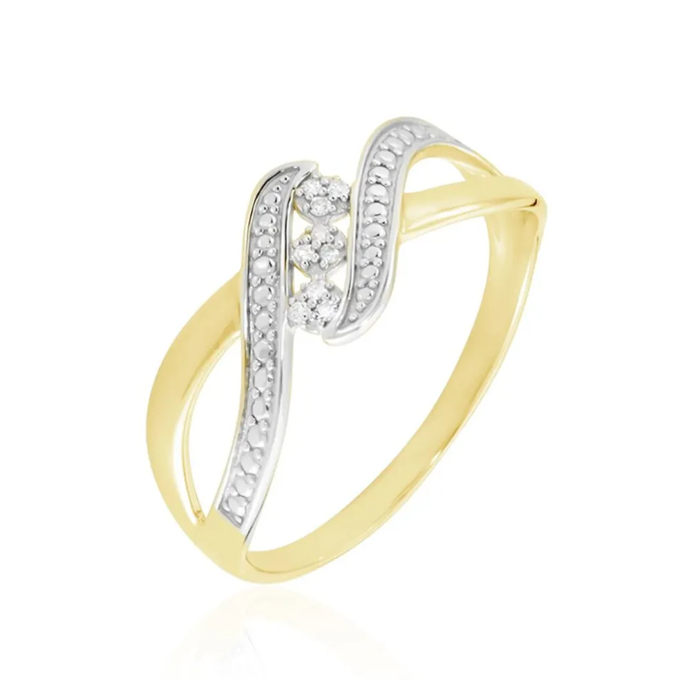 Bague Or Bicolore Aatu Diamants