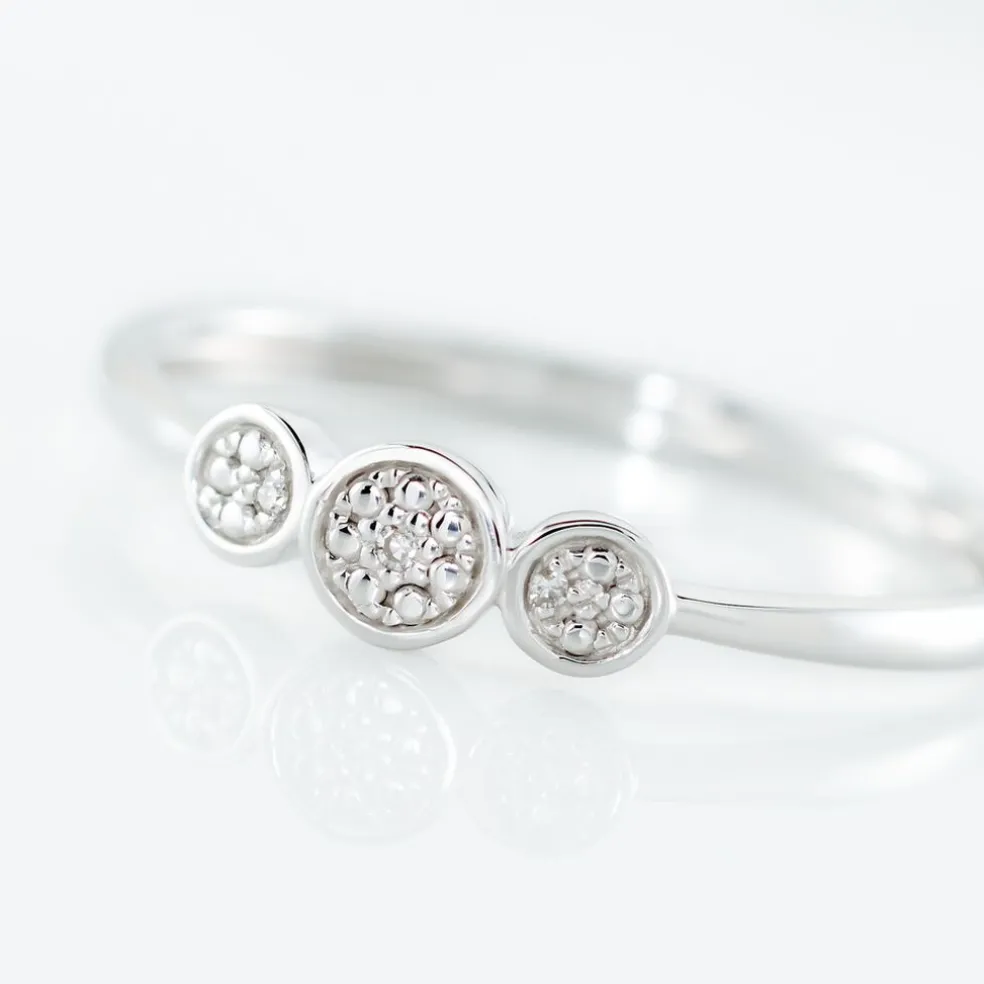 Bague Or Blanc Abital Diamants