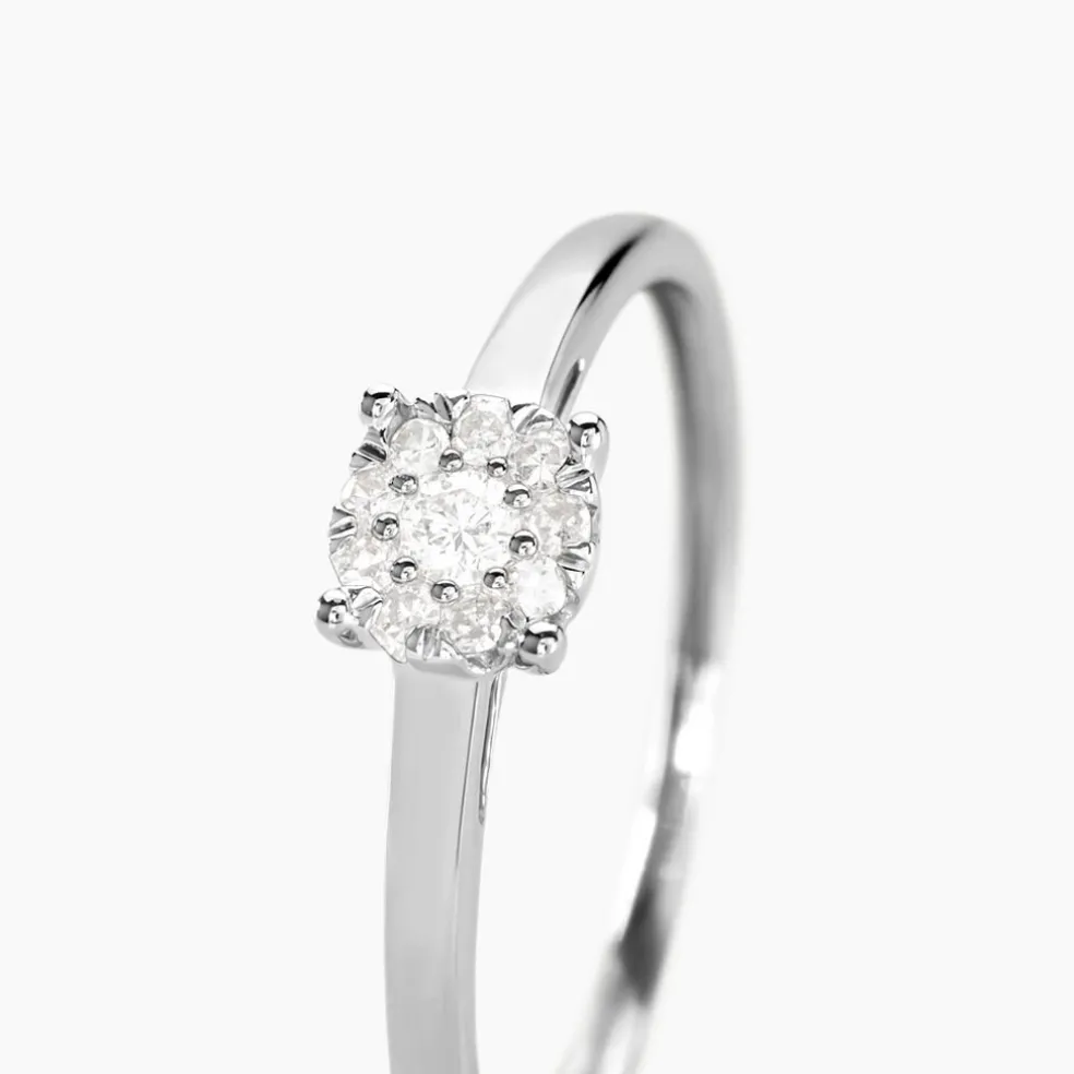 Bague Or Blanc Adeline Diamants