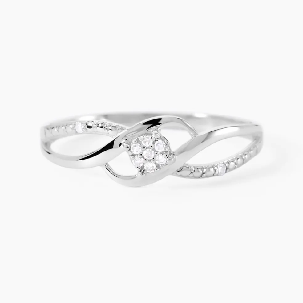 Bague Or Blanc Charlotta Diamant