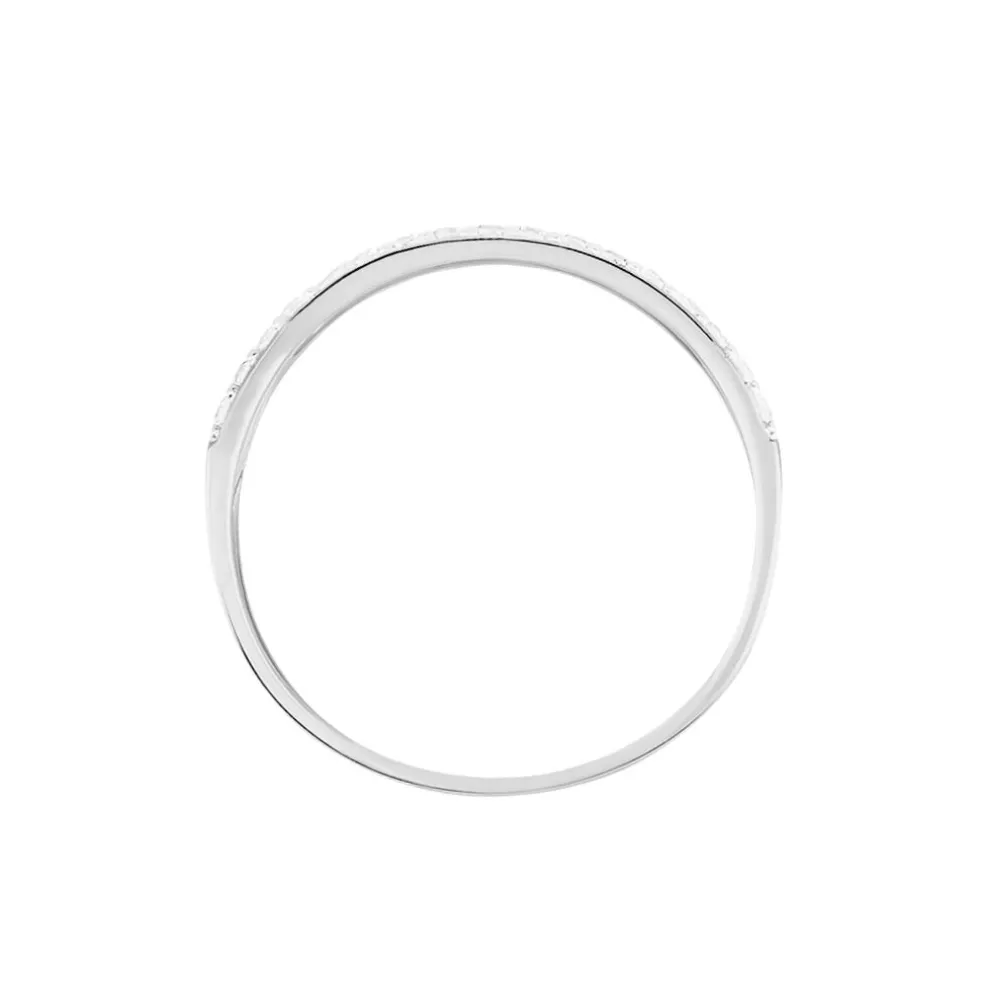 Bague Or Blanc Katiana Oxydes De Zirconium