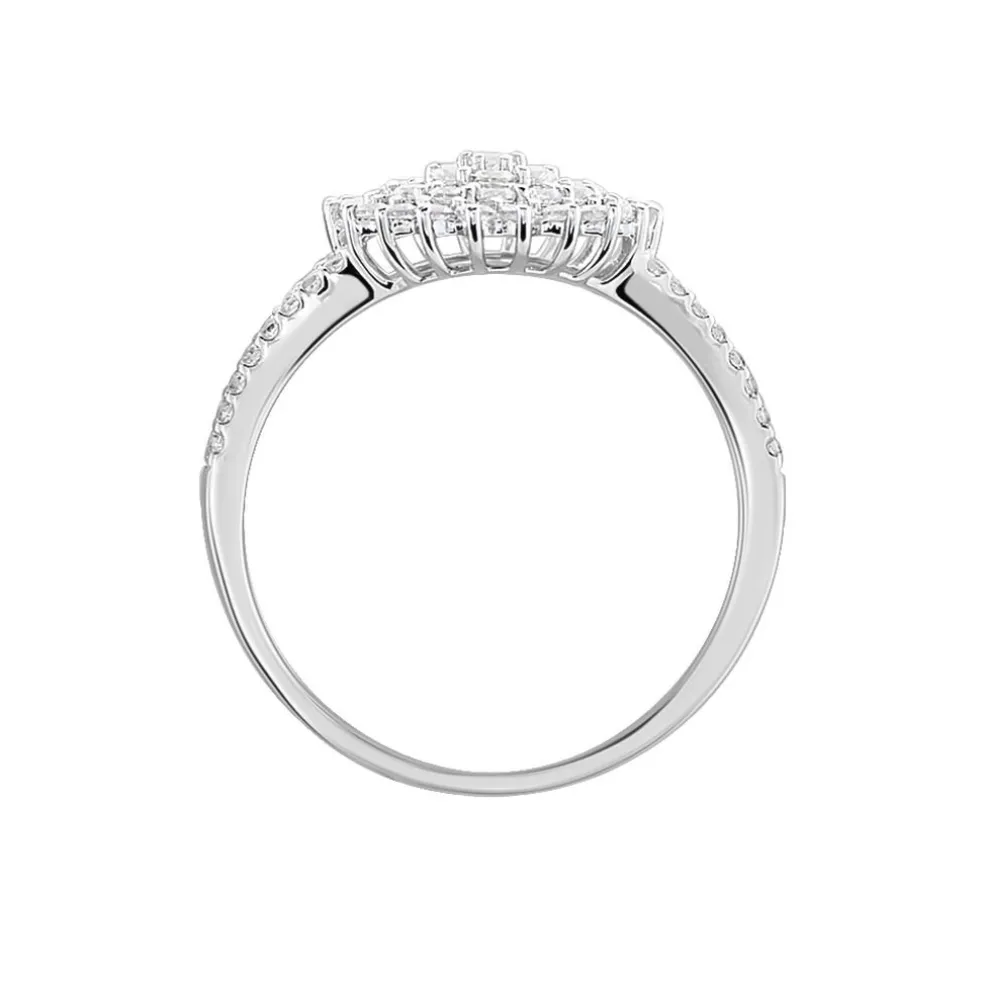 Bague Or Blanc Mirel Oxyde