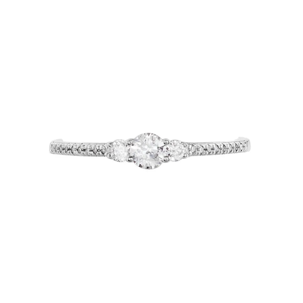 Bague Or Blanc Sabine Diamants