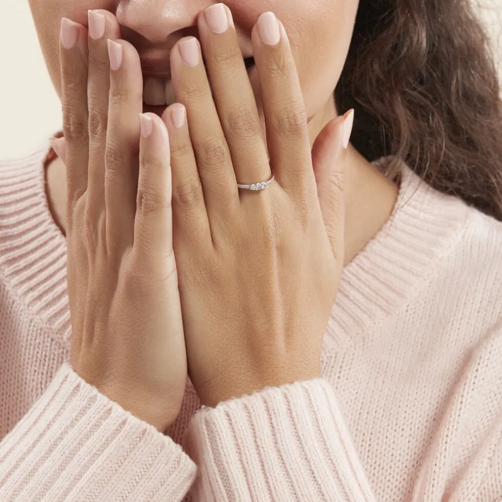 Bague Or Blanc Sabine Diamants