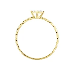 Bague Or Jaune Adlai Diamants