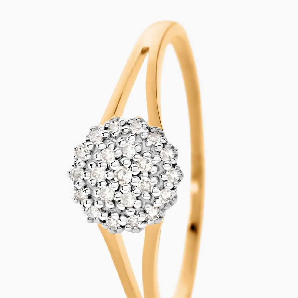 Bague Or Jaune Aspasia Diamants