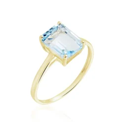 Bague Or Jaune Faraj Topaze