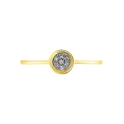 Bague Or Jaune Kaylynn Diamants